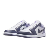 Nike Air Jordan 1 Low White Purple