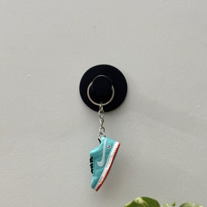 Sneaker Keychain | Keychain | Sneaker Accessories | Nike SB Dunk Low Gulf Sneaker Keychain | Keychains for Car | Keychains for Bags