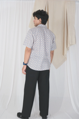Pastel Floret Block Print Shirt | Cotton Shirts for summer | Jaipur print shirts