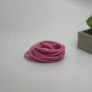 Pixel pop sneaker laces | colorful laces for sneakers | matching laces for Air Force and Air Jordans | funky sneaker laces | new shoe lace style | pink 