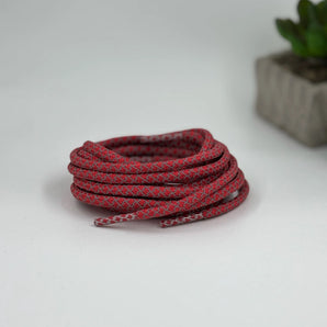 Red Reflective laces for Yeezy 350 | Glow in the dark round laces | Shiny shoe laces | Laces for Air Force 1