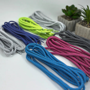  Reflective laces for Yeezy 350 | Glow in the dark round laces | Shiny shoe laces | Laces for Air Force 1 | Colours
