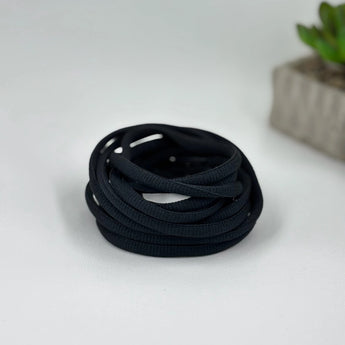 SB Dunk Laces | Vibrant Laces | Cool Laces | Stylish Laces | Colourful Shoe Laces | Black Lace 