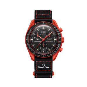 Swatch X Omega Bioceramic Moonswatch Mission On Earth - Lava