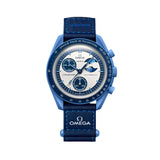 Swatch X Omega Bioceramic Moonswatch Mission To The Super Blue Moonphase
