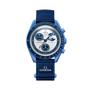 Swatch X Omega Bioceramic Moonswatch Mission To The Super Blue Moonphase