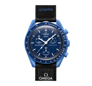 Swatch X Omega Bioceramic Moonswatch Mission to Neptune