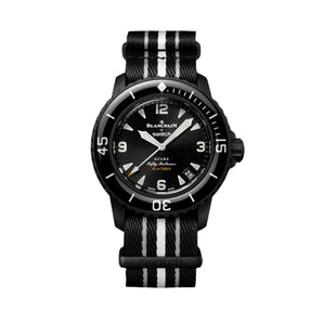 Blancpain X Swatch Ocean of Storms Bioceramic Scuba Fifty Fathoms