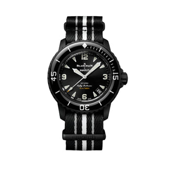 Blancpain X Swatch Ocean of Storms Bioceramic Scuba Fifty Fathoms