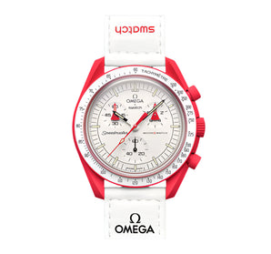 Swatch x Omega Bioceramic Moonswatch Mission to Mars