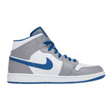 Jordan 1 Mid True Blue|Nike AJ1 True Blue Mid