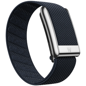 Whoop 5.0 SuperKnit Luxe Bands - Midnight with Titanium (12 Month Peak Subscription Included)